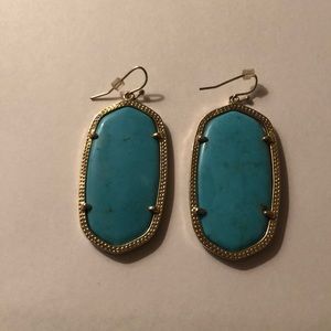 Kendra Scott turquoise earrings